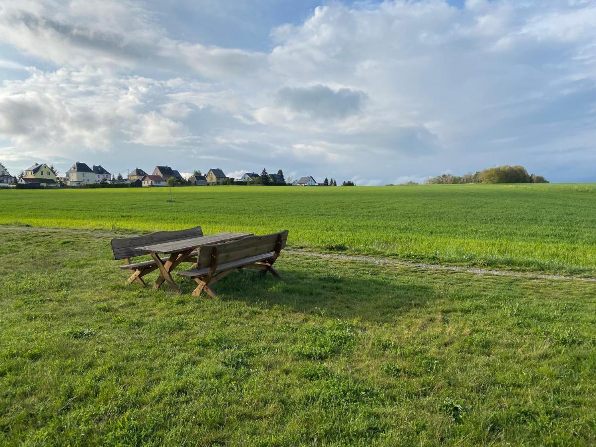 Ferienwohnungen Am Feldrain - Gornau Im Erzgebirge Zschopau Dış mekan fotoğraf